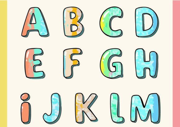 Gemma: A Colorful Typographic Masterpiece for Modern Design
