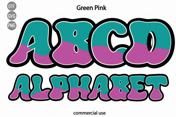 Green Pink Font: A Bold Choice for Modern Design