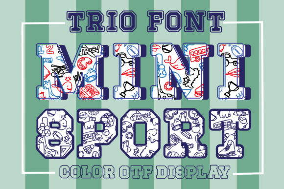 Mini Sport: A Playful Color Font for Vibrant Design