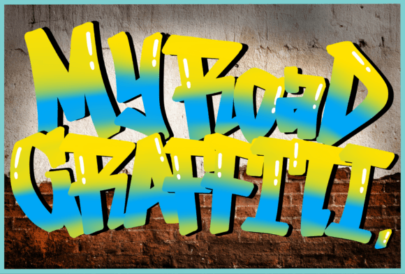My Road Graffiti: Infusing Urban Edge into Modern Design